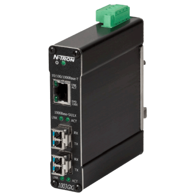 Red Lion Industrial Ethernet Switch, 1003GX2